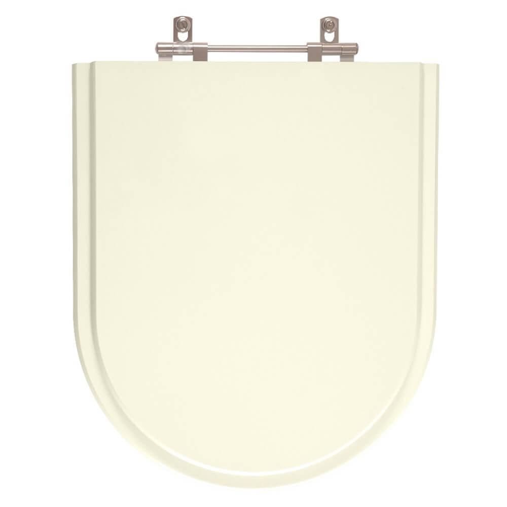 Tampa de Vaso Sanitário Poliéster Firenze Palha para bacia Icasa