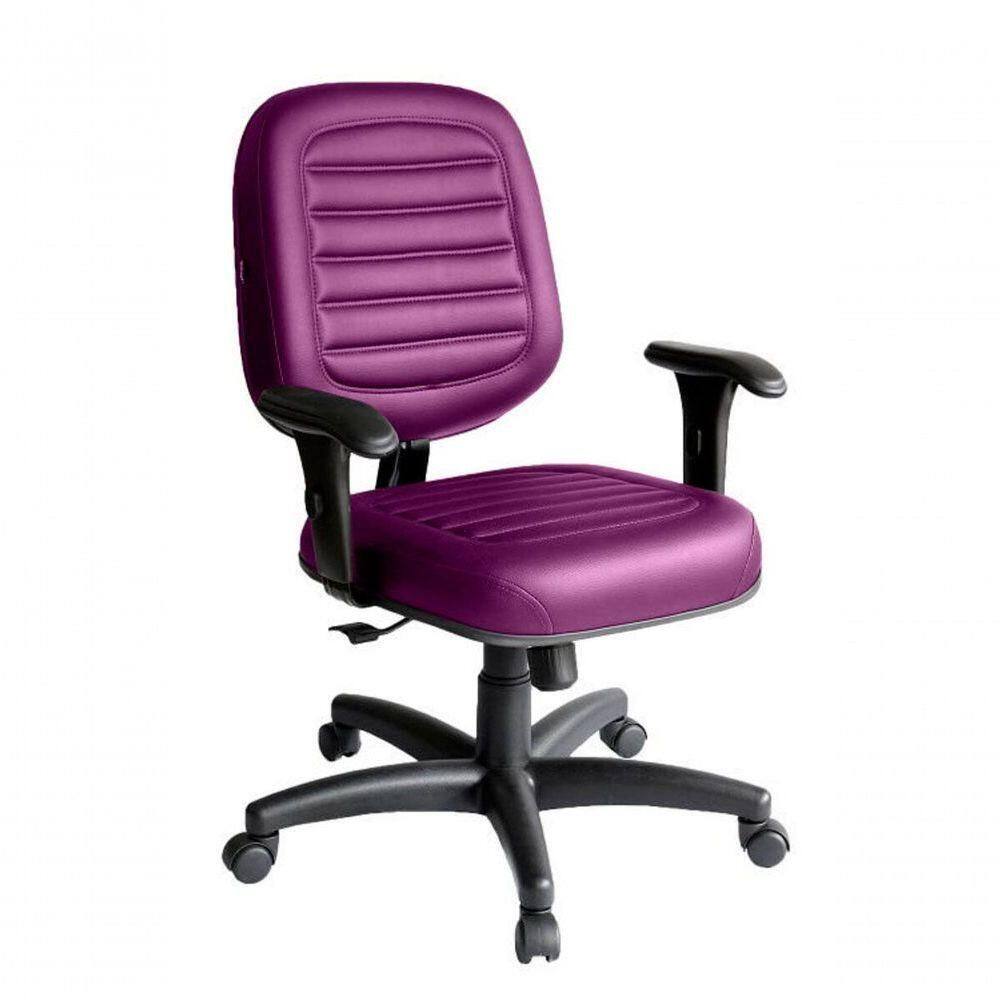 Cadeira Diretor Para Escritório Linha Blenda Roxo