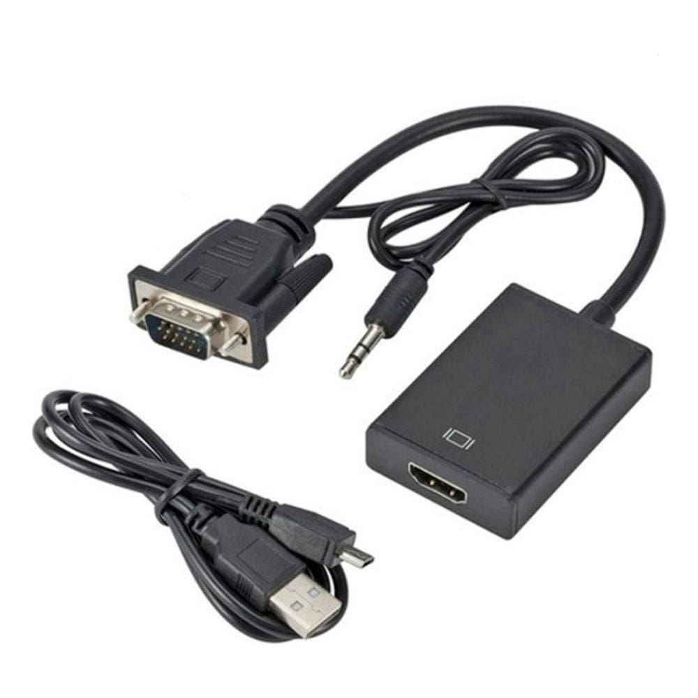Conversor Vga M X Hdmi F Com Audio
