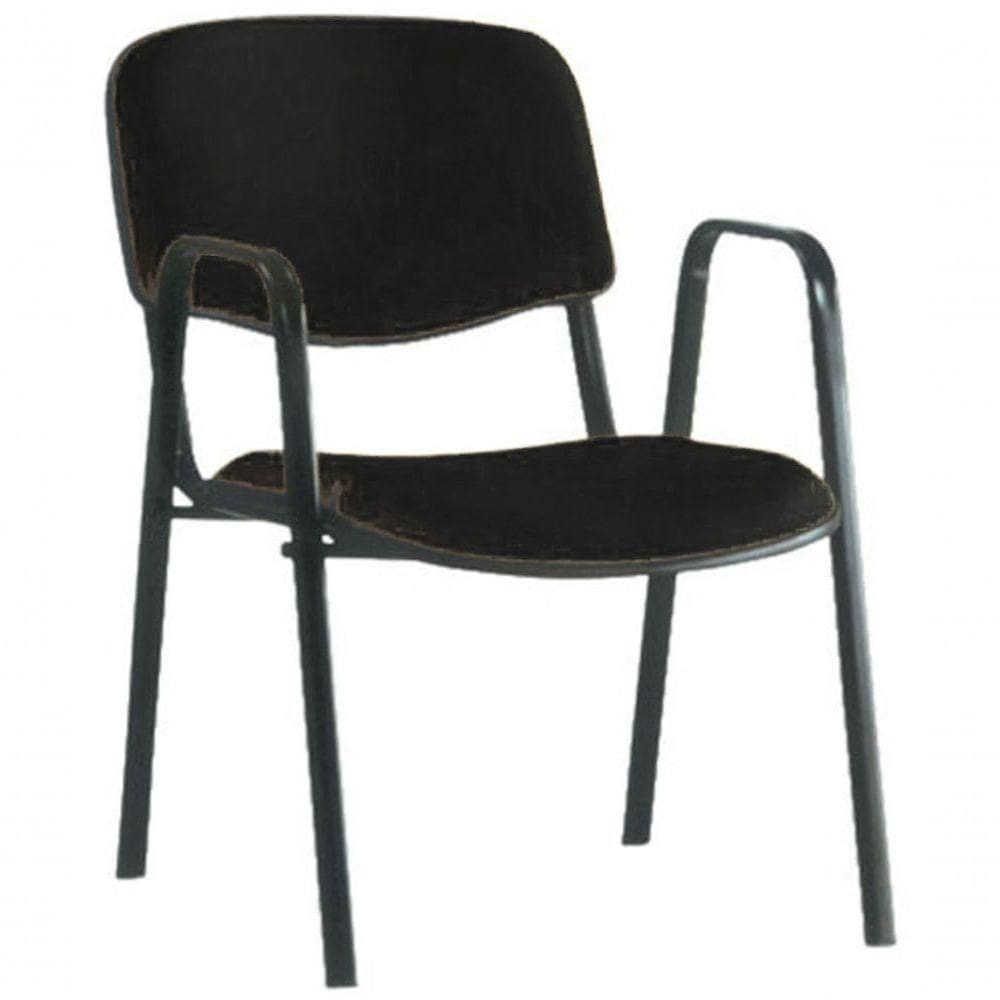 Cadeira Para Auditórios Linha Hotel Auditório Preto