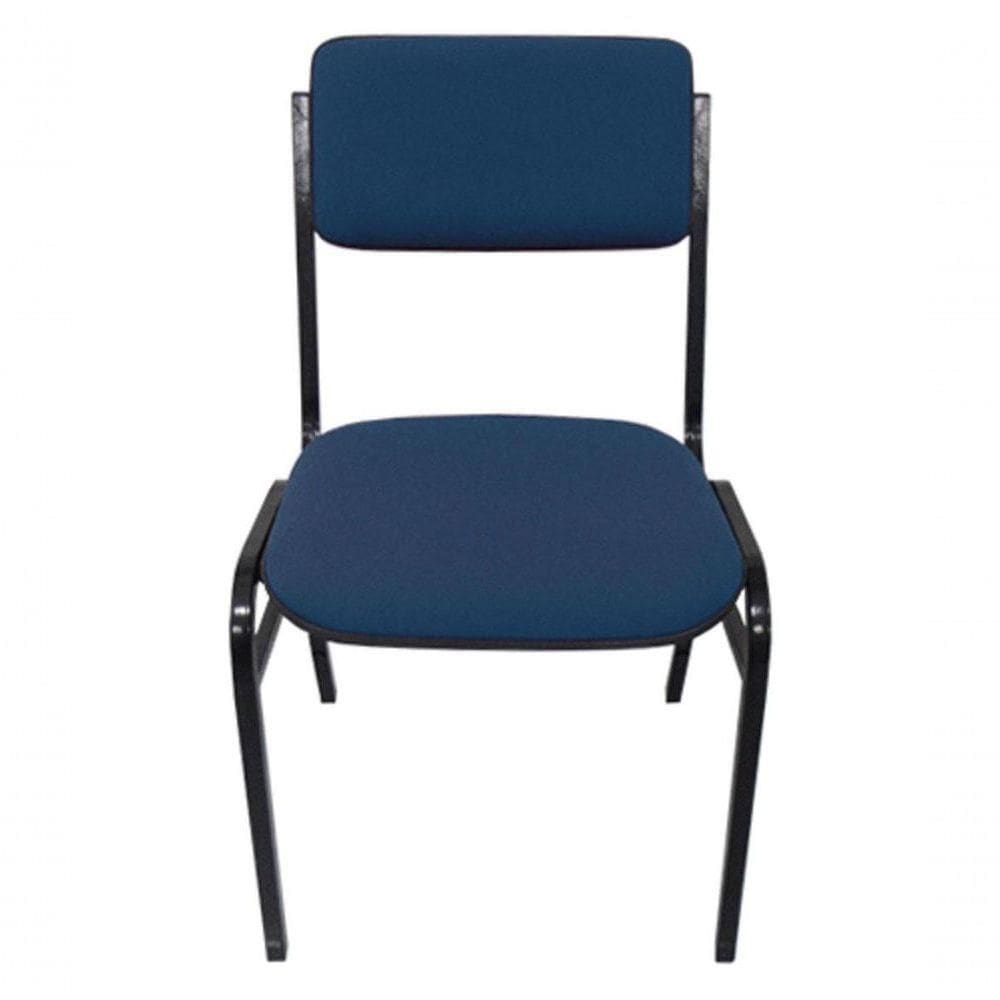 Cadeira Empilhável Para Auditórios Linha Hotel Smart Azul