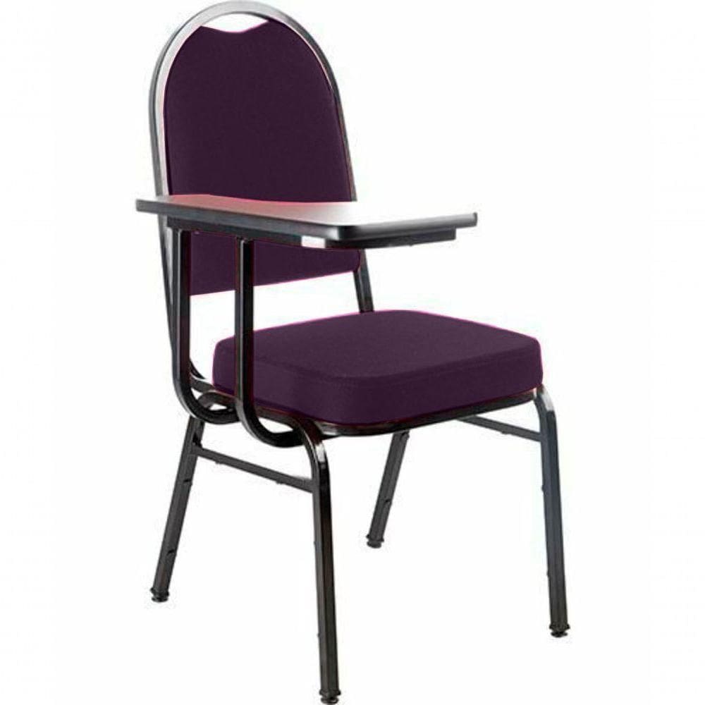 Cadeira Universitária Para Auditório Linha Hotel Roxo