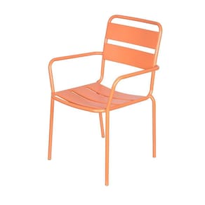 Cadeira Bora Com Braço - Coral
