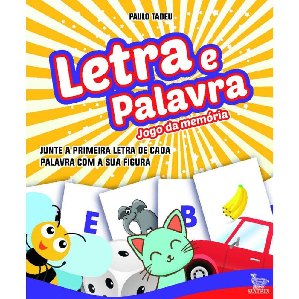Livro Caixinha - Letra E Palavra