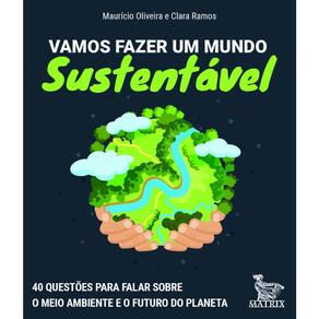 Livro Caixinha - Vamos Fazer Um Mundo Sustentável