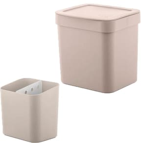 Lixeira 2,5l Trium Ou Compacta Tampa Porta Talheres Organiza