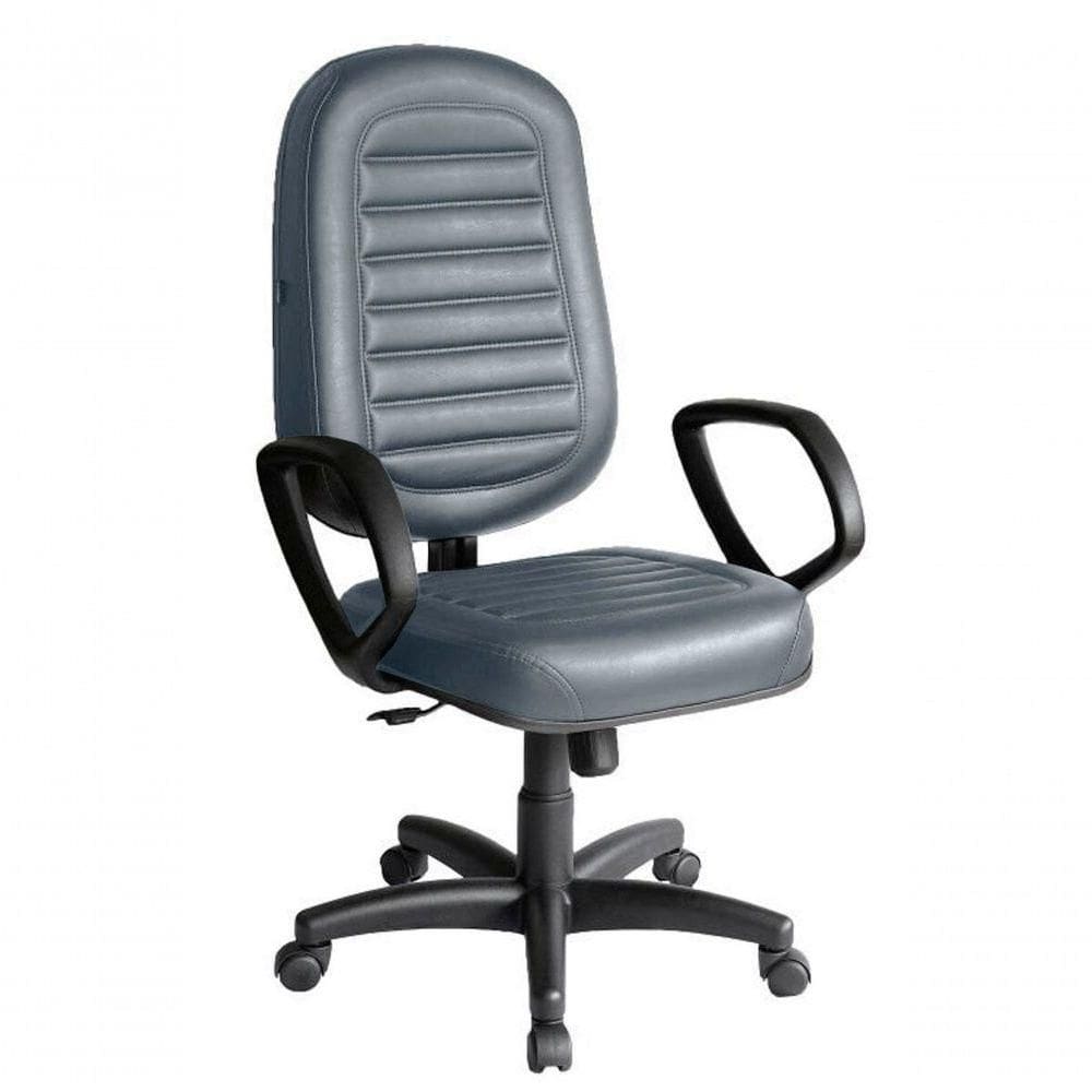 Cadeira Presidente Para Escritório Linha Blenda Azul