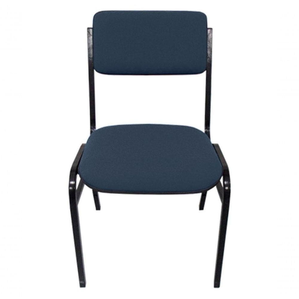 Cadeira Empilhável Para Auditórios Linha Hotel Smart Azul