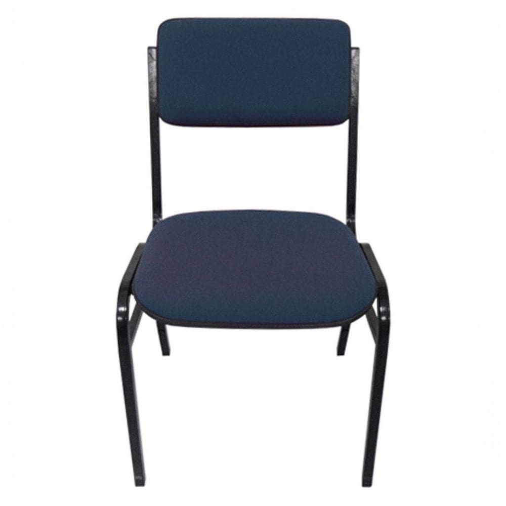 Cadeira Empilhável Para Auditórios Linha Hotel Smart Azul