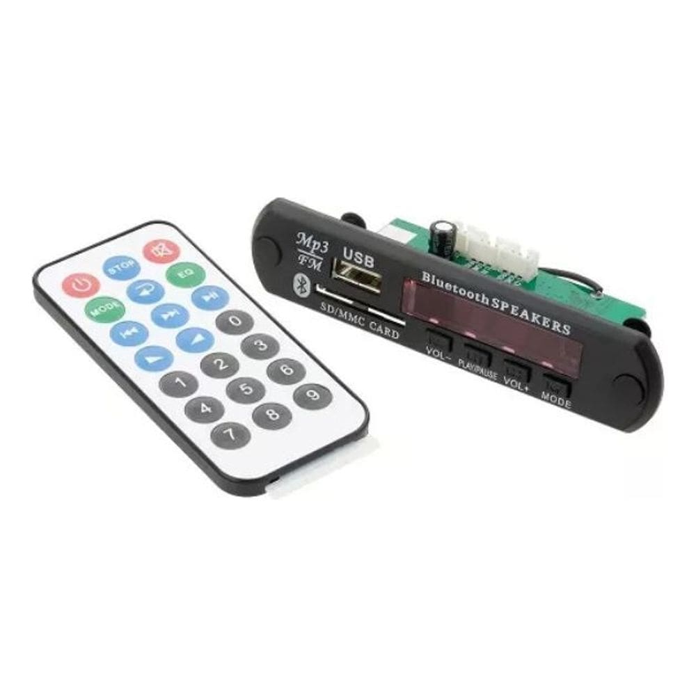 Placa De Audio Mp3 C/ Bluetooth