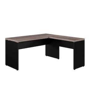 Mesa Para Escritório Em L Web40 1,20 X 1,50 - Malaga/preto