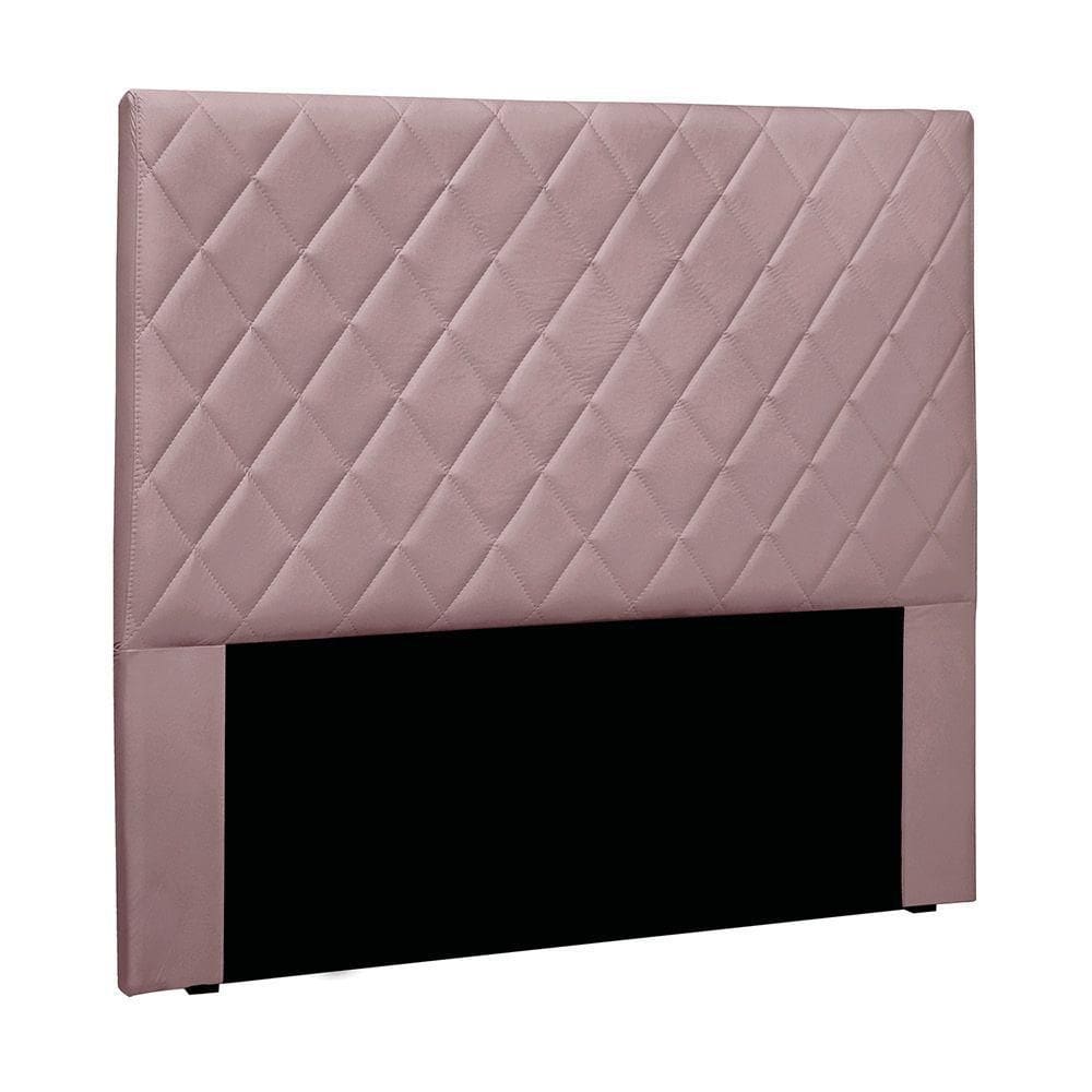 Cabeceira Cama Box Casal 140 Cm Dubai Veludo Lilás S04 - D`rossi
