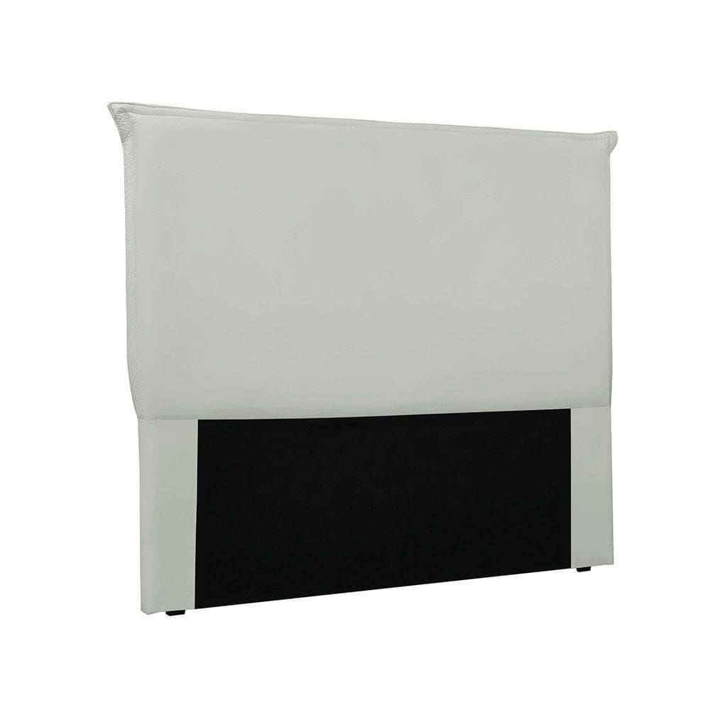 Cabeceira Cama Box Casal 140 Cm Garden Veludo Prata S04 - D`rossi