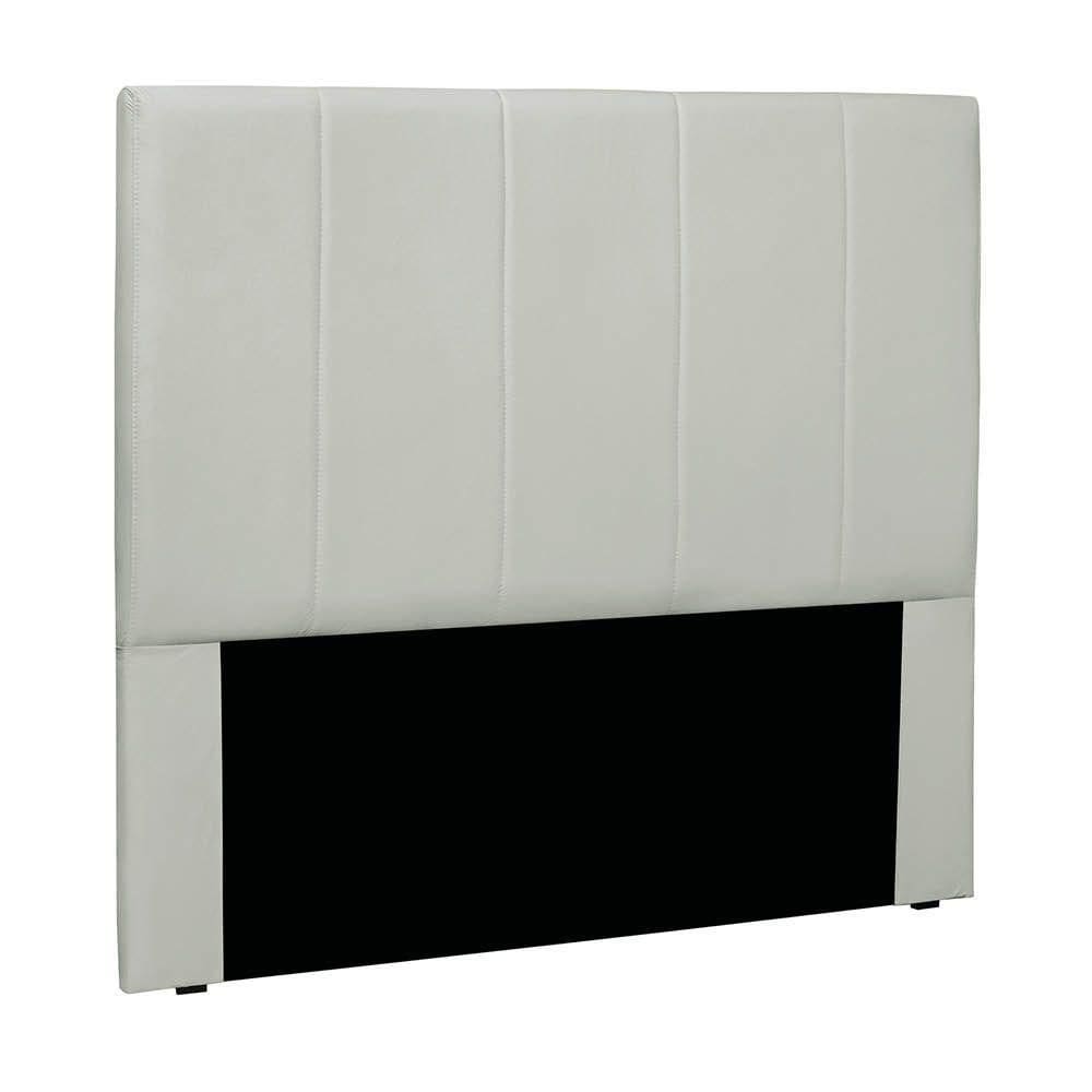 Cabeceira Cama Box Casal 140 Cm Arizona Veludo Prata S04 - D`rossi
