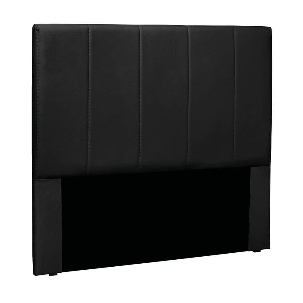 Cabeceira Cama Box Casal 140 Cm Arizona Veludo S04 - D`rossi Cor Preto