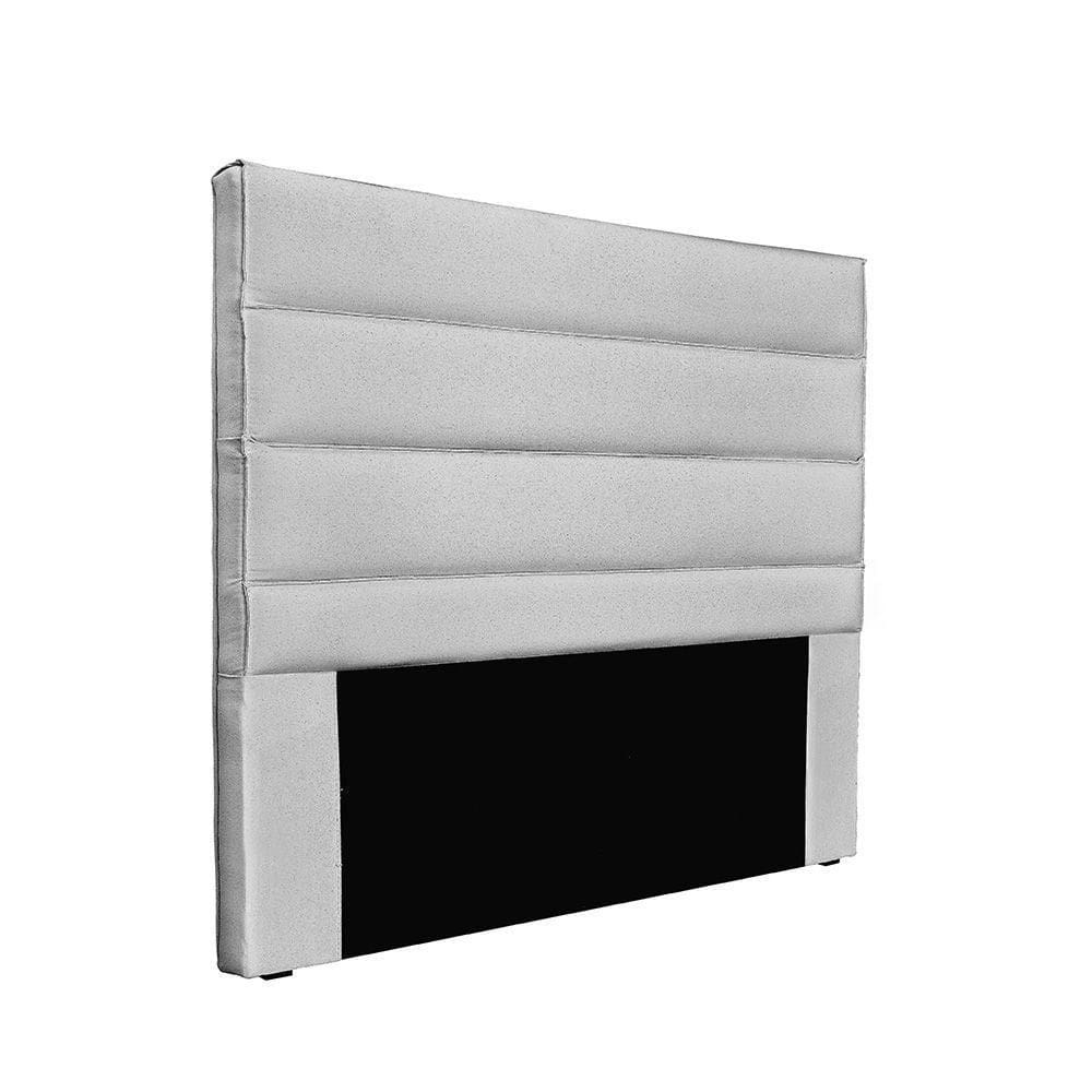Cabeceira Cama Box Solteiro 90 Cm Arles Linho Grigio S04 - D`rossi