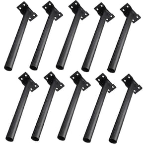Suporte Luminaria Solar Kit 10 Uni Poste Aço Pintura Eletrostatica Iluminaçao Publica Segurança
