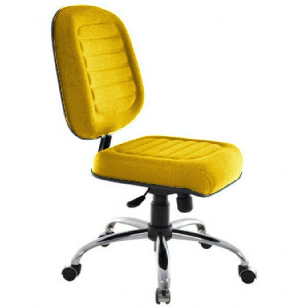 Cadeira Para Escritório Diretor Gomada Linha Blenda Amarelo