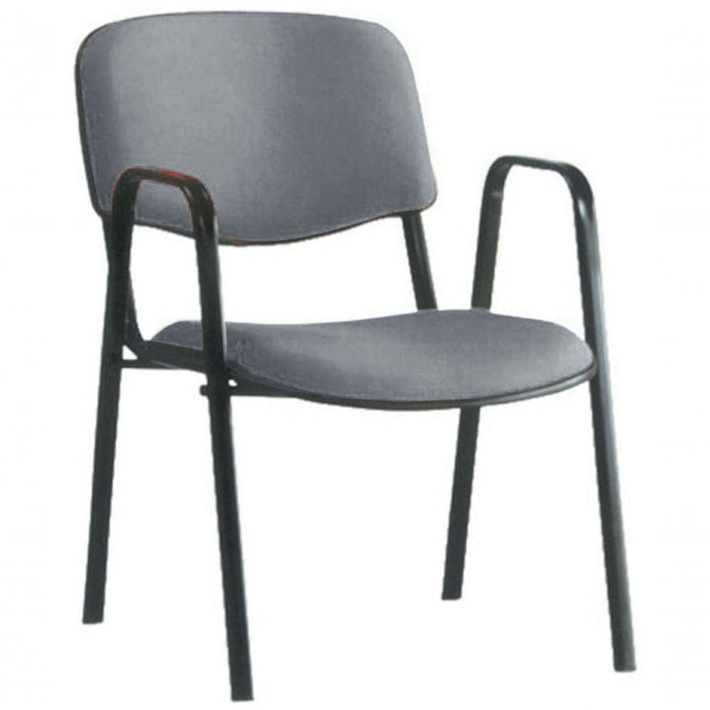 Cadeira Para Auditórios Linha Hotel Auditório Cinza