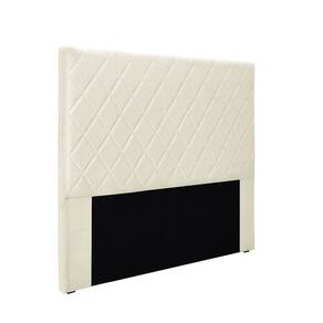 Cabeceira Cama Box King 195 Cm Dubai Linho Natural S04 - D`rossi