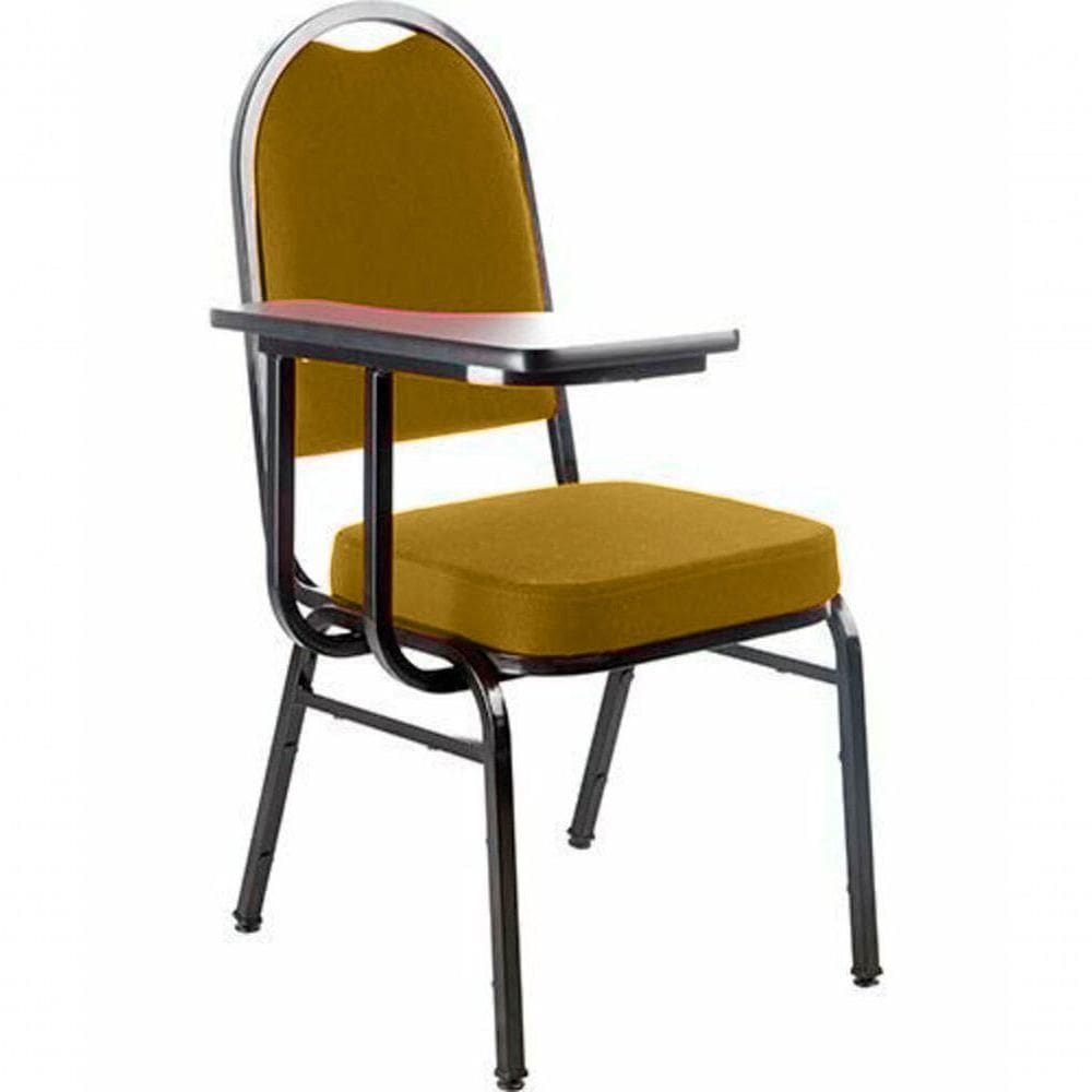 Cadeira Universitária Para Auditório Linha Hotel Amarelo