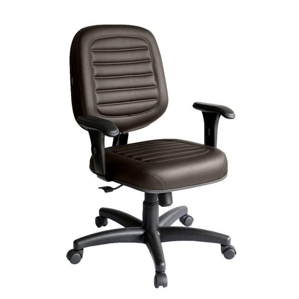 Cadeira Diretor Para Escritório Linha Blenda Marrom