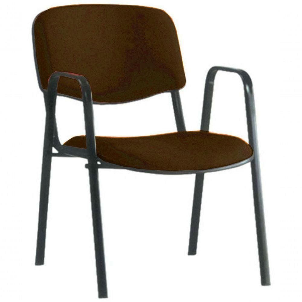 Cadeira Para Auditórios Linha Hotel Auditório Marrom