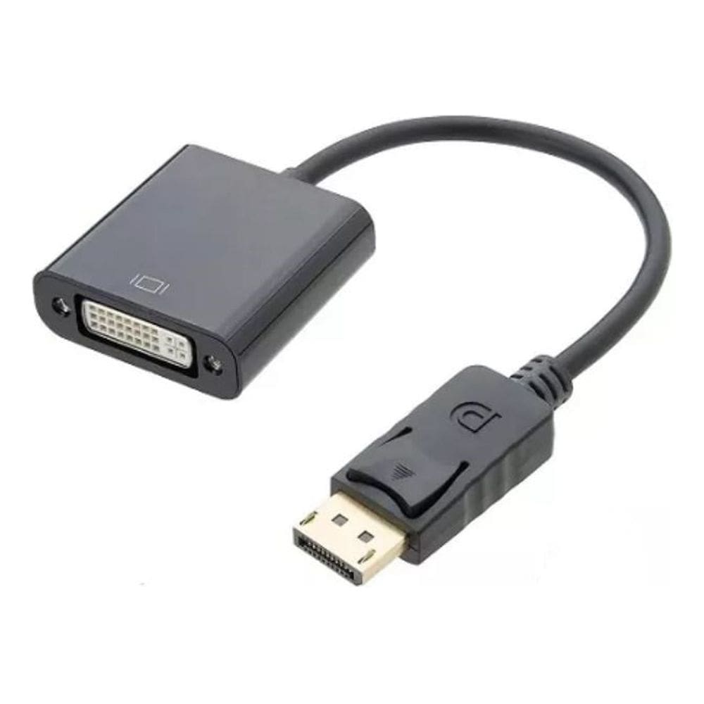 Conversor Displayport Macho X Dvi Fêmea