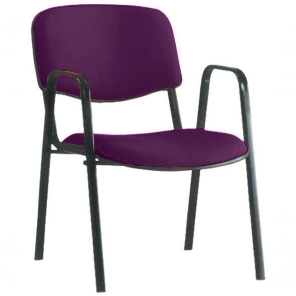 Cadeira Para Auditórios Linha Hotel Auditório Roxo