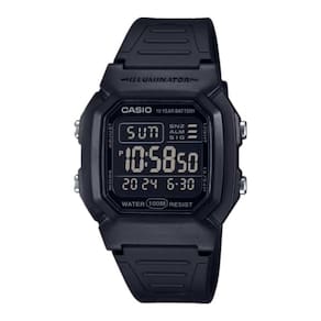 Relógio Casio Masculino Digital Negativo W-800H-1Bvdf