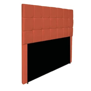Cabeceira Estofada Manchester 160 Cm Queen Size Suede - Doce Sonho Móveis Cor Terracota