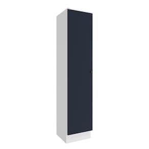 Paneleiro Celeste Kappesberg 100% Mdf 1 Porta Branco/azul 50cm