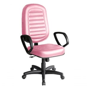 Cadeira Presidente Para Escritório Linha Blenda Rosa