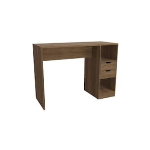 Bancada Celeste Kappesberg 100% Mdf 2 Gavetas Nogueira 150cm