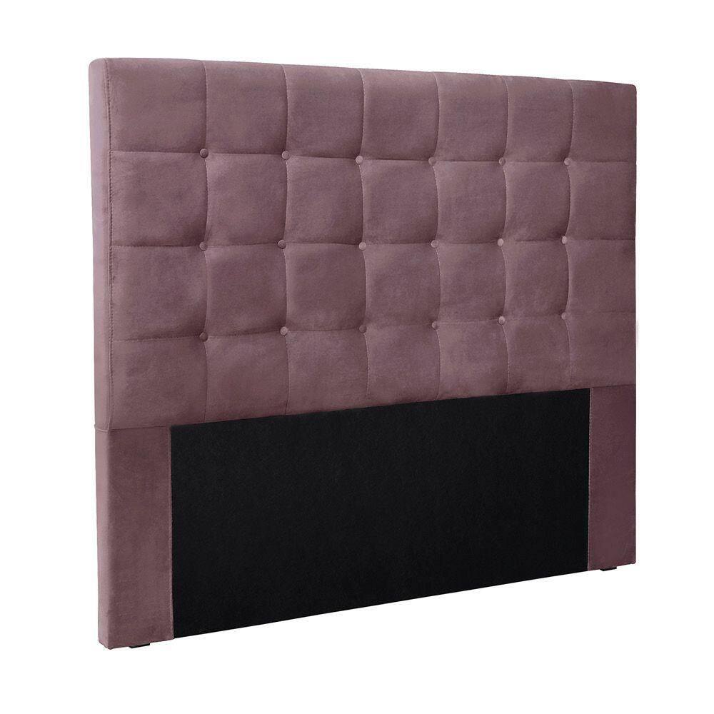 Cabeceira Cama Box King 195 Cm Verona Veludo Uva S04 - D`rossi