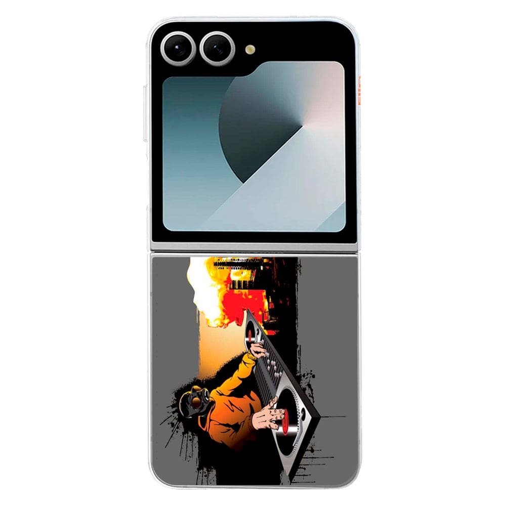 Capa Adesivo Skin264 Verso Para Samsung Galaxy Z Flip6