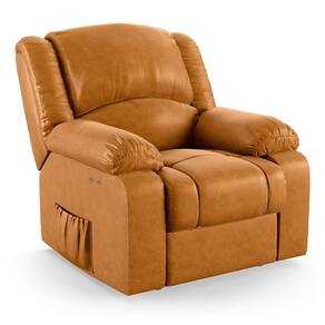 Poltrona Do Papai Reclinável Melim Power Touch Pu Whisky Fh1 - D`rossi