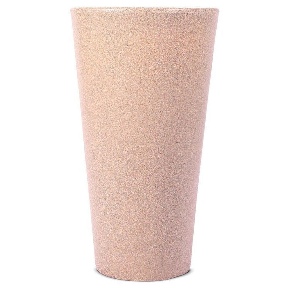 Conjunto de 20 Vasos Decorativo para Plantas Cônico Aldora 56 Bege