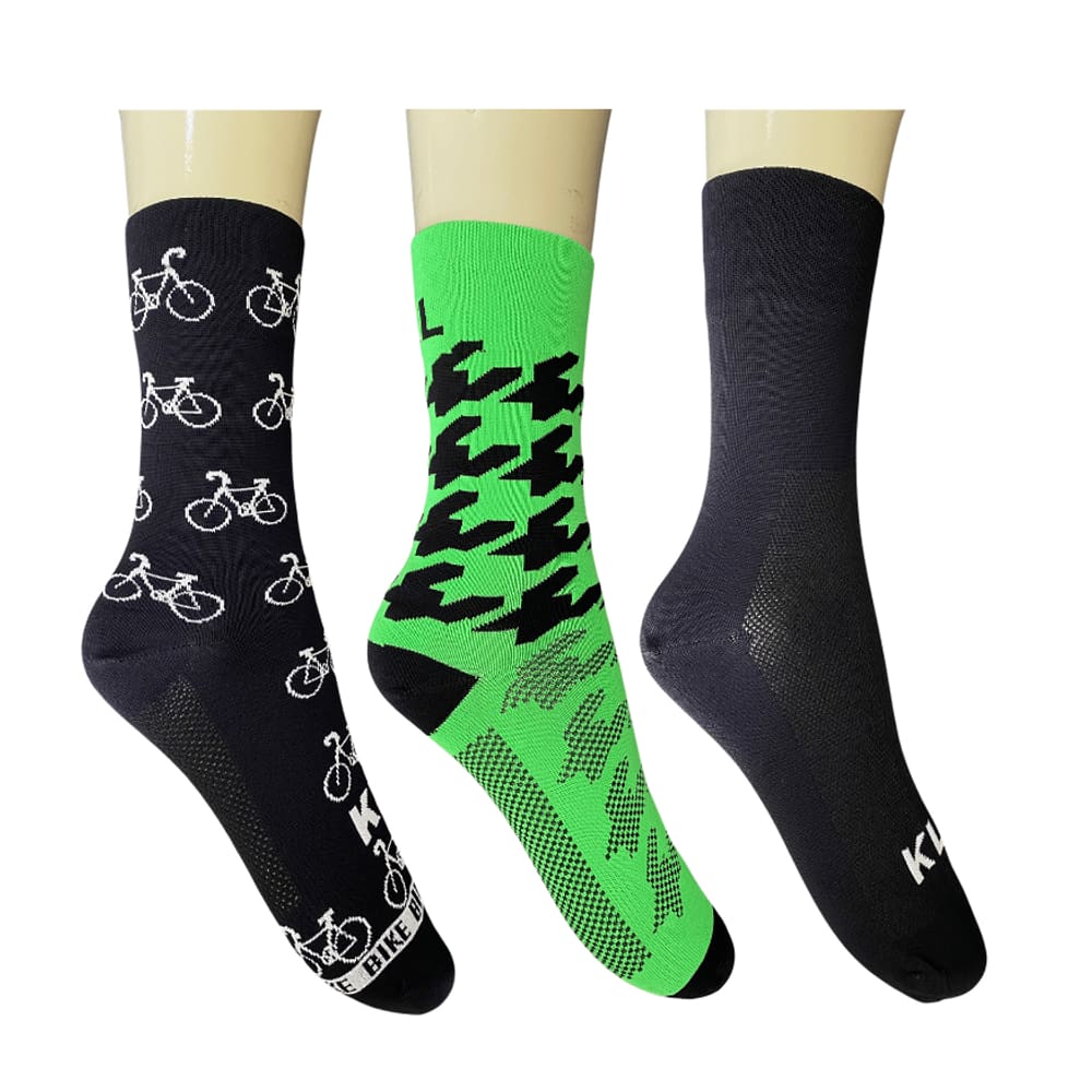 Kit Meia Compressão Ciclismo Bike Esportiva Mtb Masc 38-44