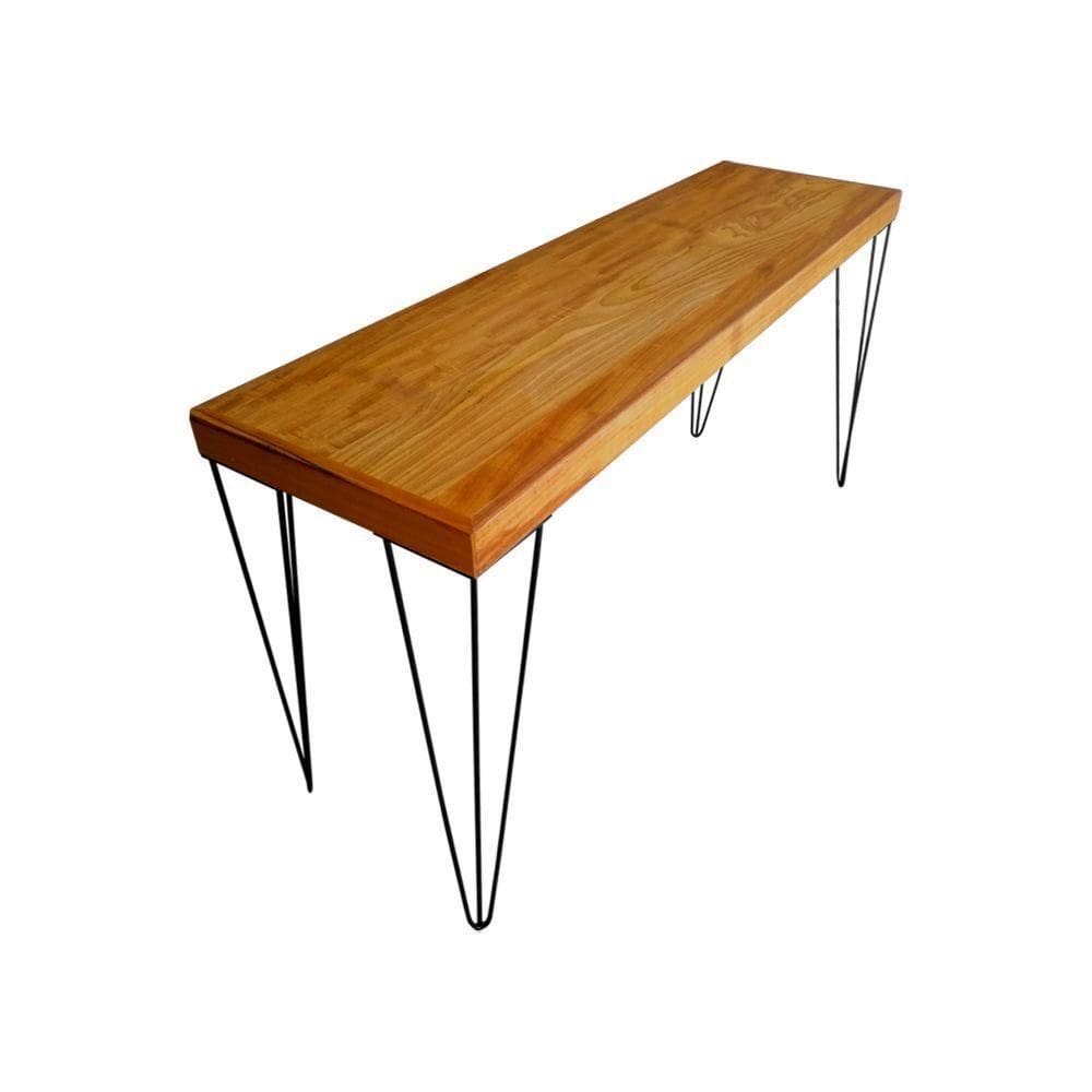 Aparador Gothan Pés Preto Em Madeira Maciça 2,00 Marrom