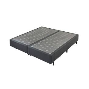 Base Para Cama Box Casal Ecoflex Grafite 193x203x25cm Base Box