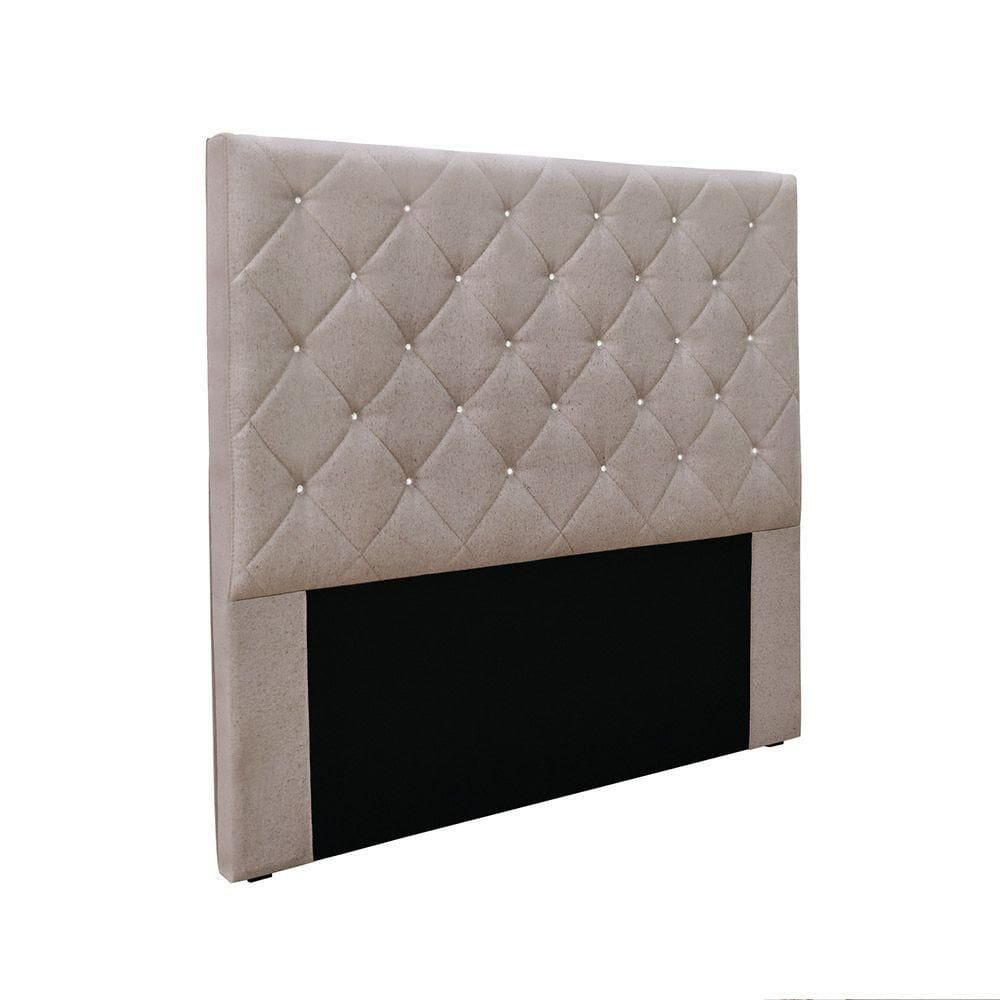 Cabeceira Cama Box King 195 Cm Tania Linho Areia S04 - D`rossi