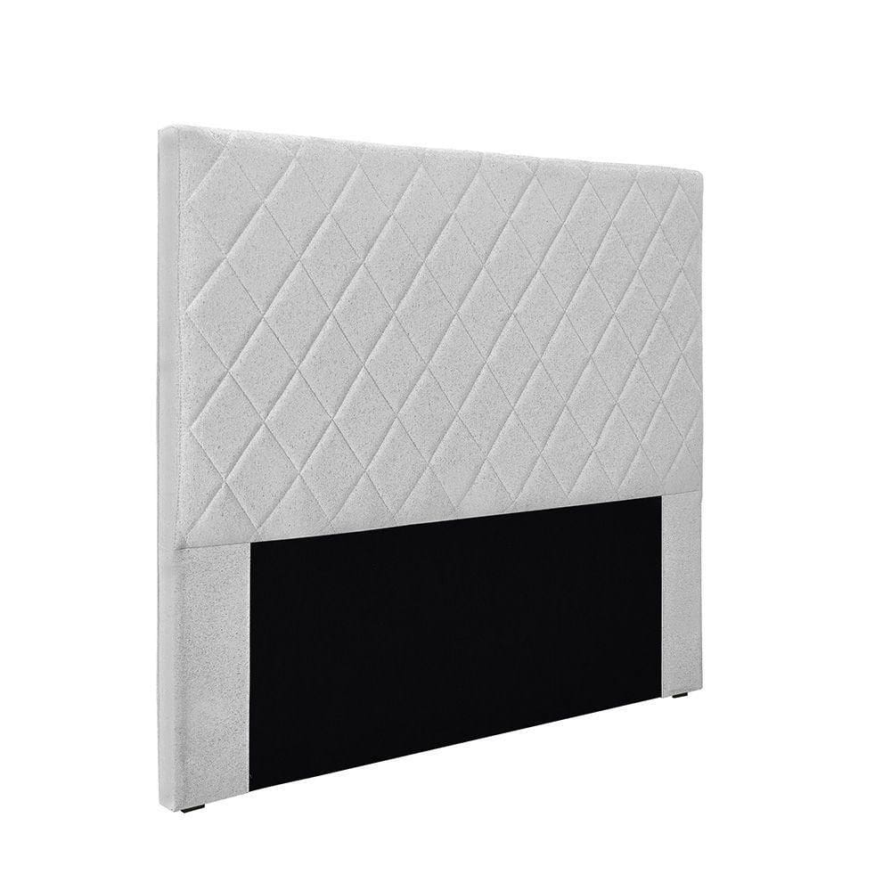 Cabeceira Cama Box Queen 160 Cm Dubai Linho S04 - D`rossi Cor Grigio
