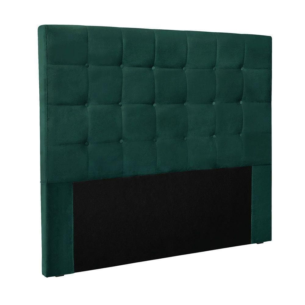 Cabeceira Cama Box King 195 Cm Verona Veludo Verde S04 - D`rossi