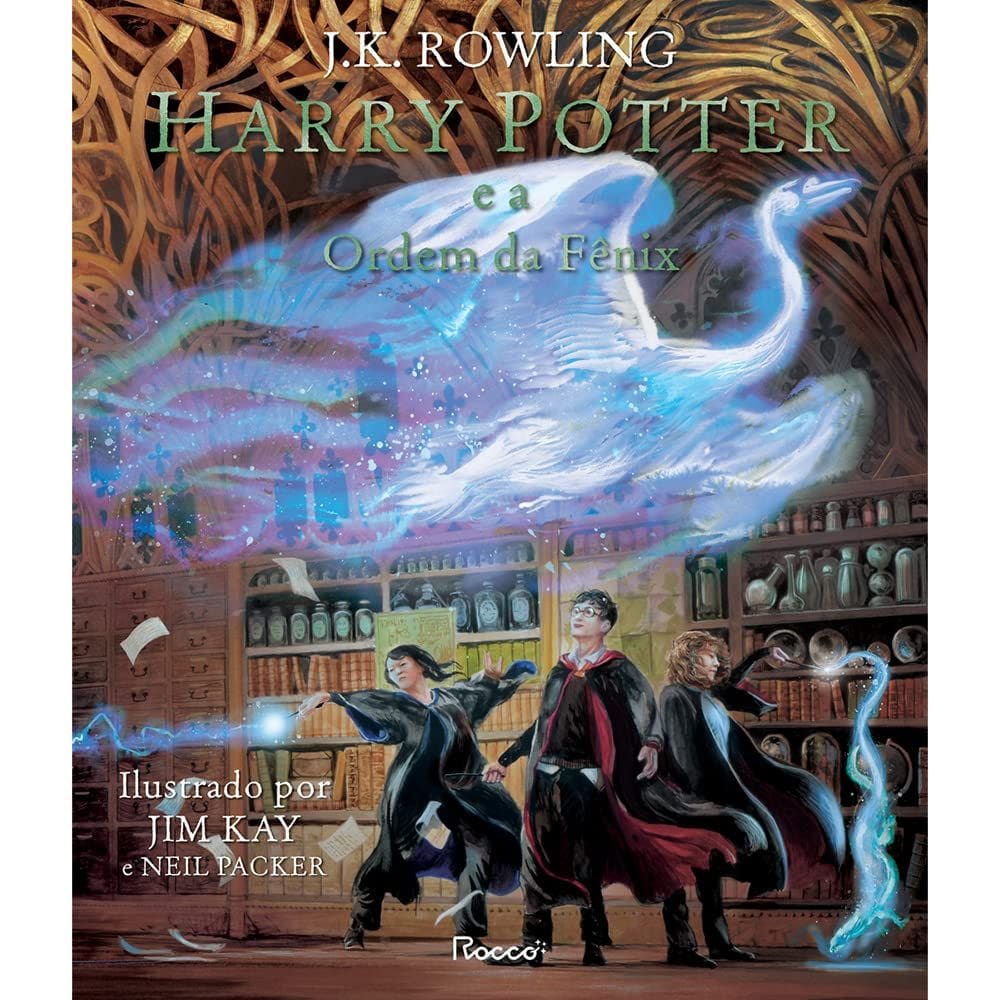 Harry Potter Vol 5 - E A Ordem Da Fenix - Ilustrado