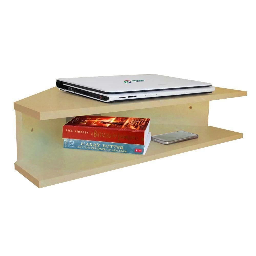 Mesa Notebook Suspensa Canto Natural Em Mdf