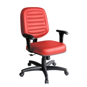 Cadeira Diretor Para Escritório Linha Blenda Vermelho