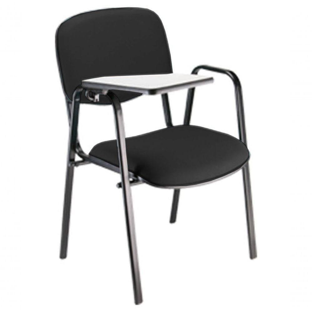 Cadeira Universitária Para Auditórios Linha Hotel Preto