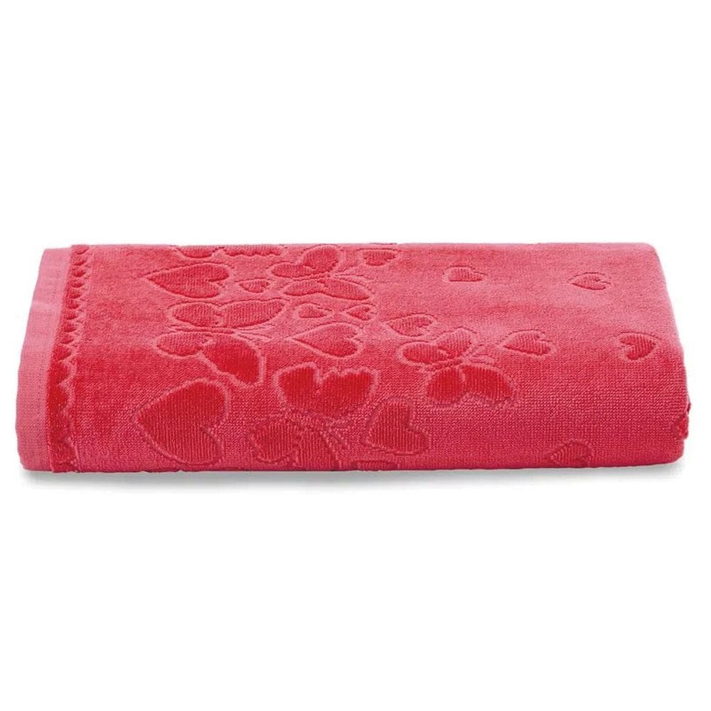 Toalha De Banho Aveludada Romance Dohler Macia 100% Algodão