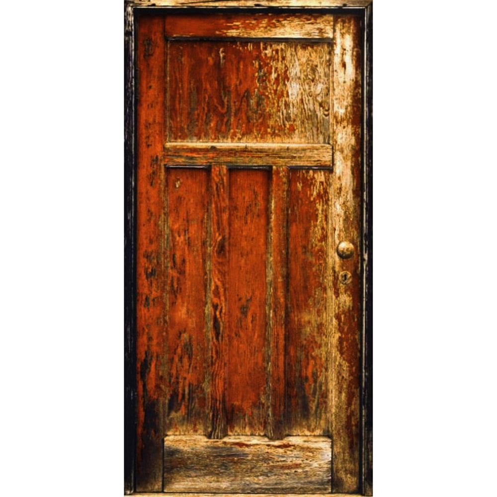 Uma Porta Para Um Quarto Escuro